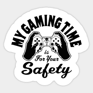 Gaming Time Sticker